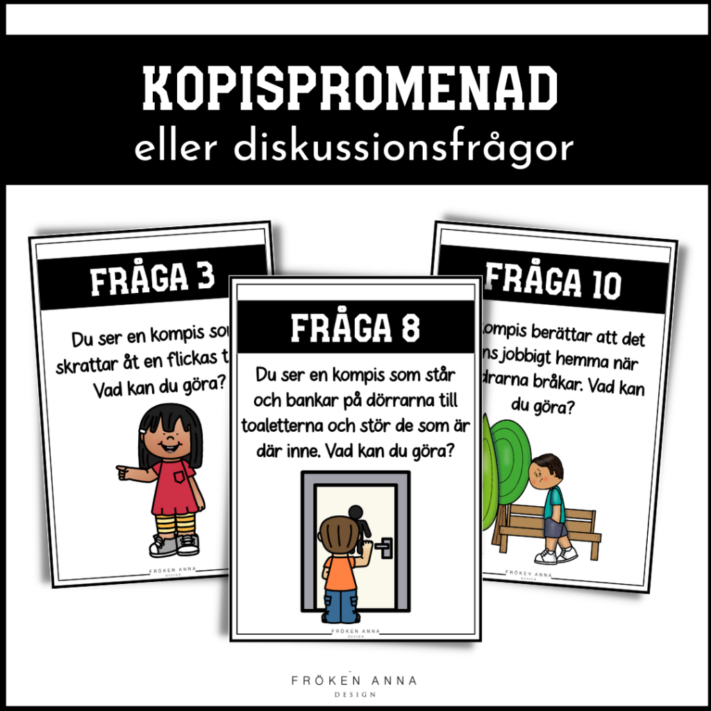 En bra kompis Kompispromenad / tipspromenad (eller samlingfrågor