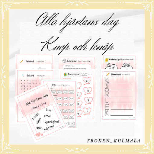 Alla hjärtans dag - knep och knåp