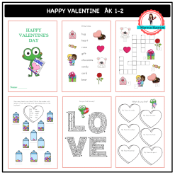 Happy Valentine's Day åk 1-2