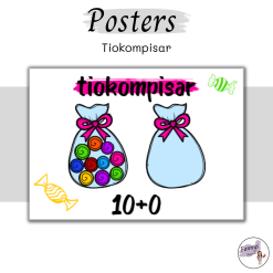 Posters tiokompisar