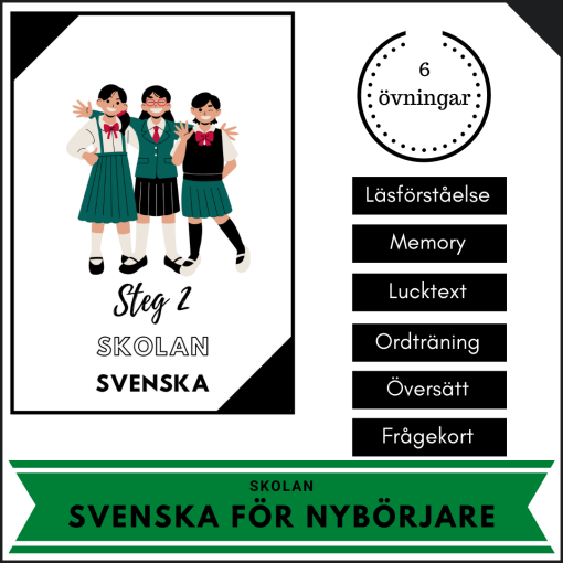 Svenska för nyanlända! Steg 3: Skolan