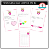 Tipspromenad - mattefrågor alla hjärtans dag åk 1