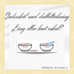 Dubbelteckning - lång eller kort vokal?