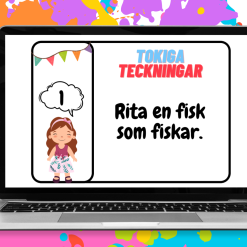 Tokiga teckningar