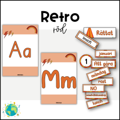Retro - Röd