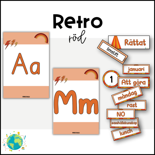Retro - Röd
