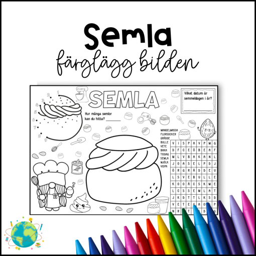 Måla Semla