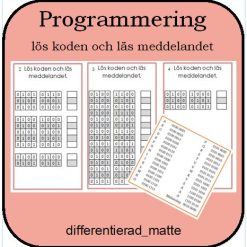 Programmering - lös koden och läs meddelandet