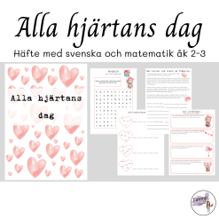 Alla hjärtans dag Häfte åk 2-3