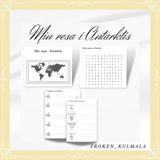 Min resa i Antarktis