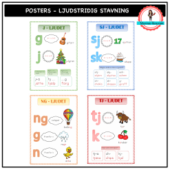 Posters stavning