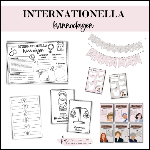Materialpaket: Internationella kvinnodagen
