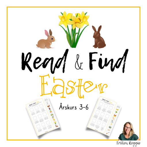 Read and find - Easter 3-6
