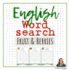 Word Search - Fruit & Berries