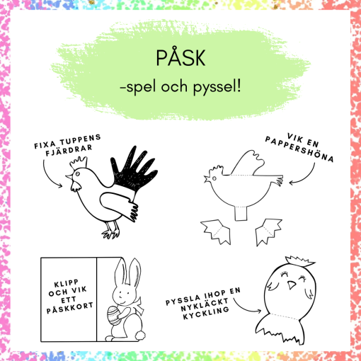 Påsk - pyssel och spel