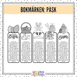 Bokmärken - påsk