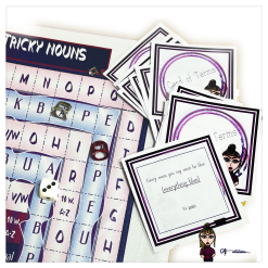 Tricky nouns - a "nounsy" game