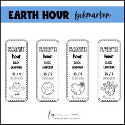 Earth Hour: Bokmärken