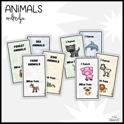 Animals: Ordkedja