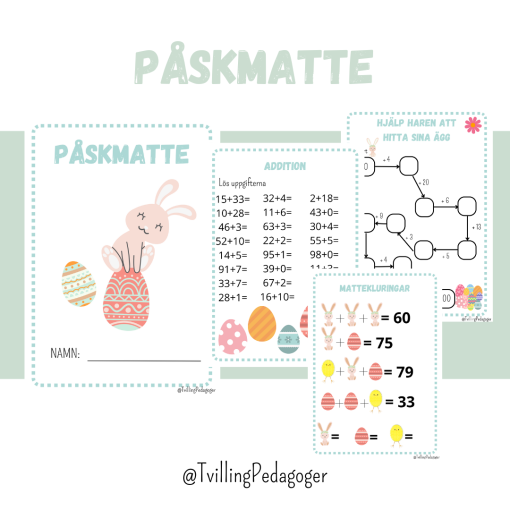 Påskmatte- Häfte