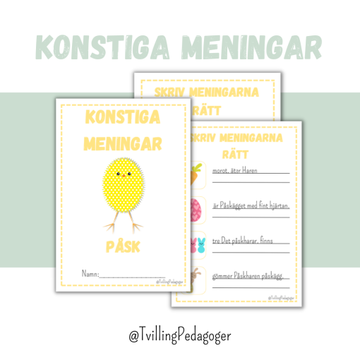 Konstiga meningar - Påsk
