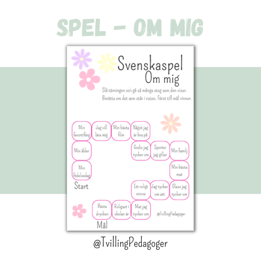 Svenskaspel - Om mig