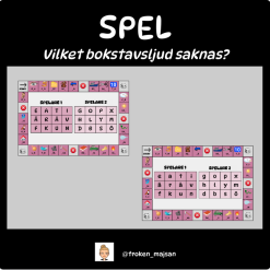 Spel - Hitta rätt bokstavsljud