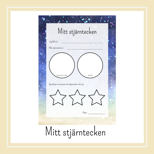 Mitt stjärntecken
