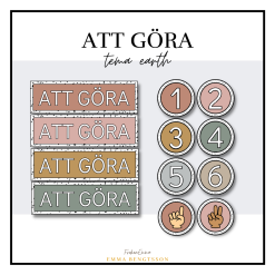 Earth: att göra