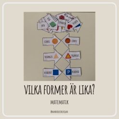 Vilka former är lika?