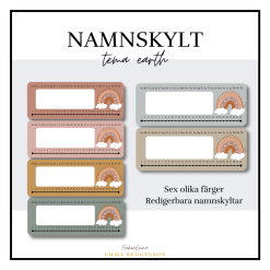 Earth: namnskylt