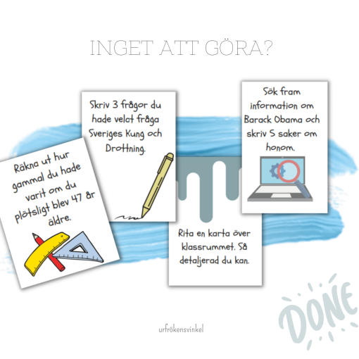 Färdig med allt