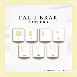 Tal i bråk - posters