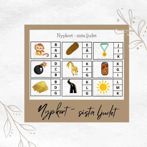 Nypkort - sista ljudet