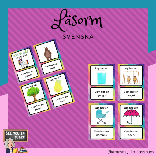Läsorm - svenska