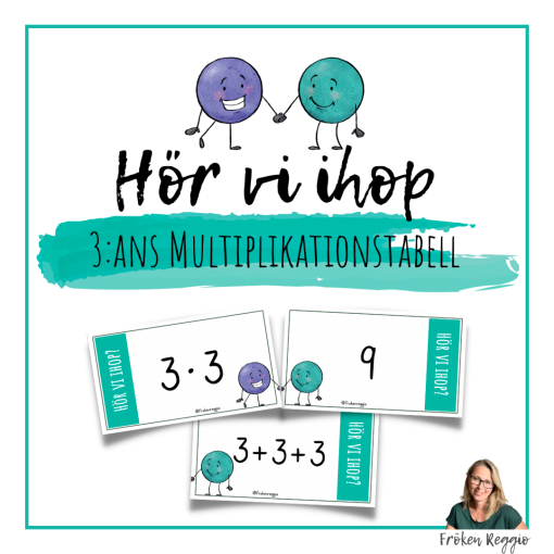 Hör vi ihop - Multiplikation 3:ans tabell