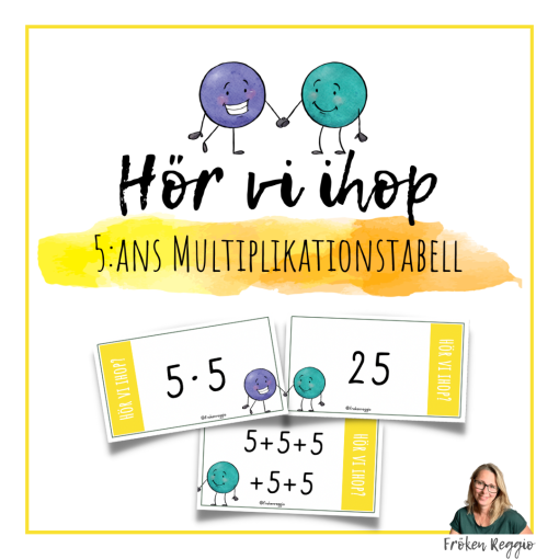 Hör vi ihop - Multiplikation 5:ans tabell