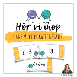 Hör vi ihop - Multiplikation 6:ans tabell
