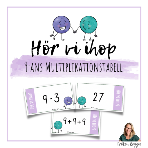 Hör vi ihop - Multiplikation 9:ans tabell