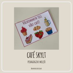 Café-skylt