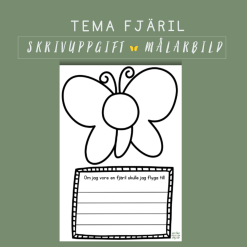 Fjäril - Skrivuppdrag