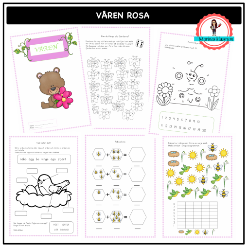 Våren rosa åk F-1