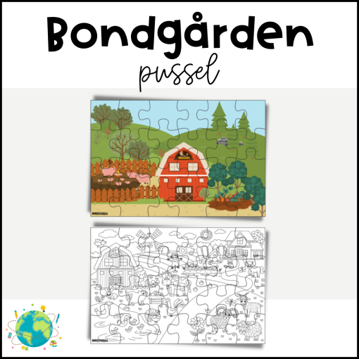 Pussel Bondgården