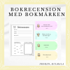 Bokrecension med bokmärken