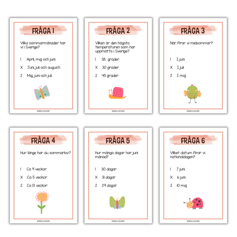 Tipspromenad Tema sommar Teach Academy