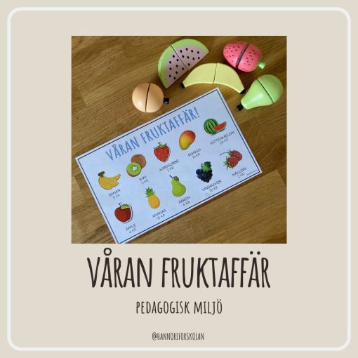 Våran fruktaffär!