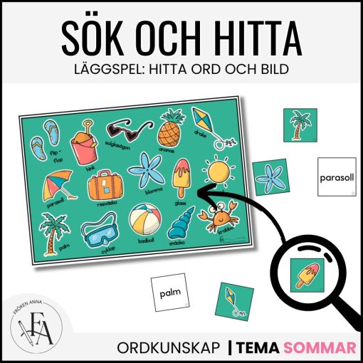 Sök och Hitta | Tema sommar