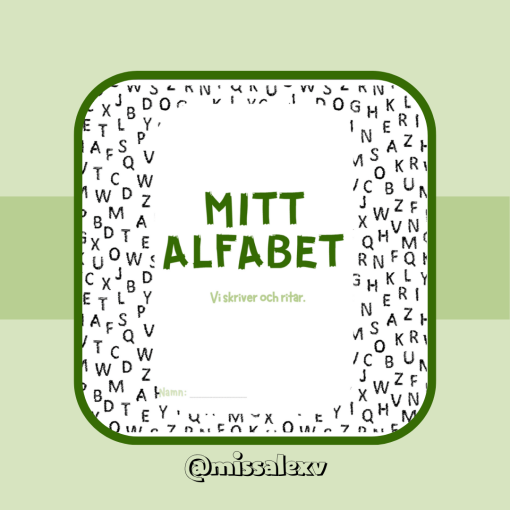 Eget alfabet