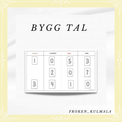 Bygg tal