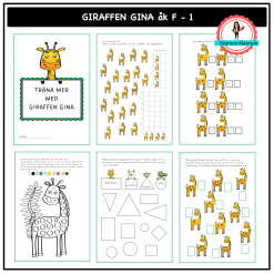 Giraffen Gina åk F - 1
